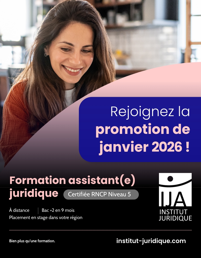 formation assistant(e) juridique